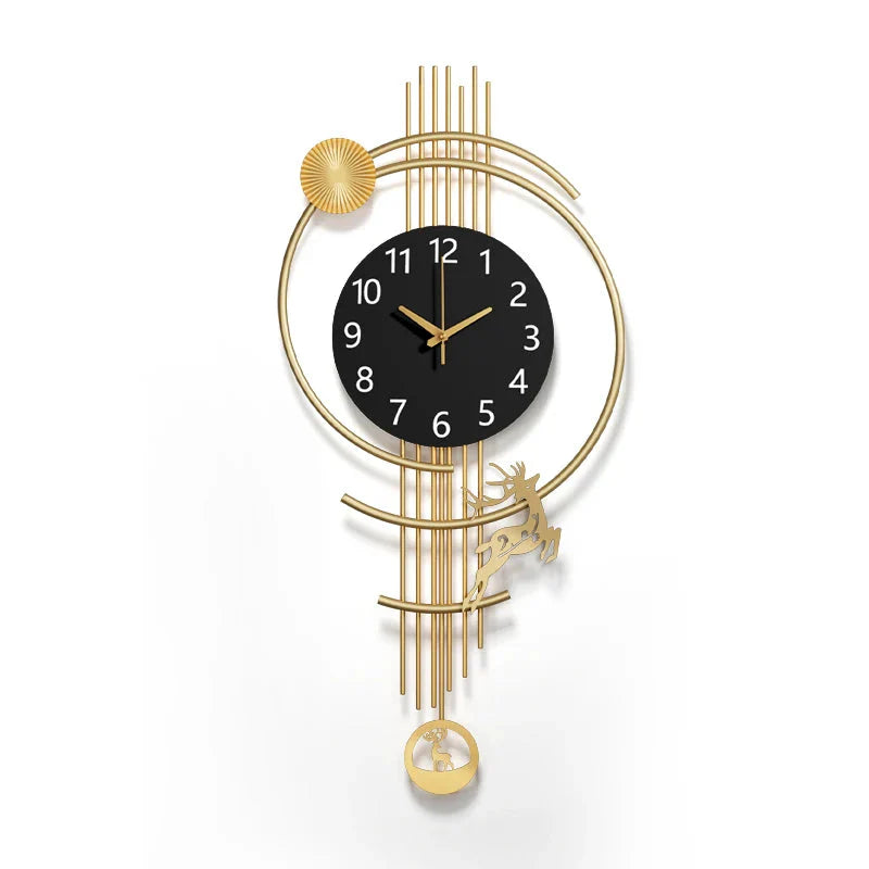 Wall Clock Large Bathroom Decor Room Digital Room Watch Interior Wall Decoration Gaming Decoration For Bedroom Accessories Live - PhishStones Products