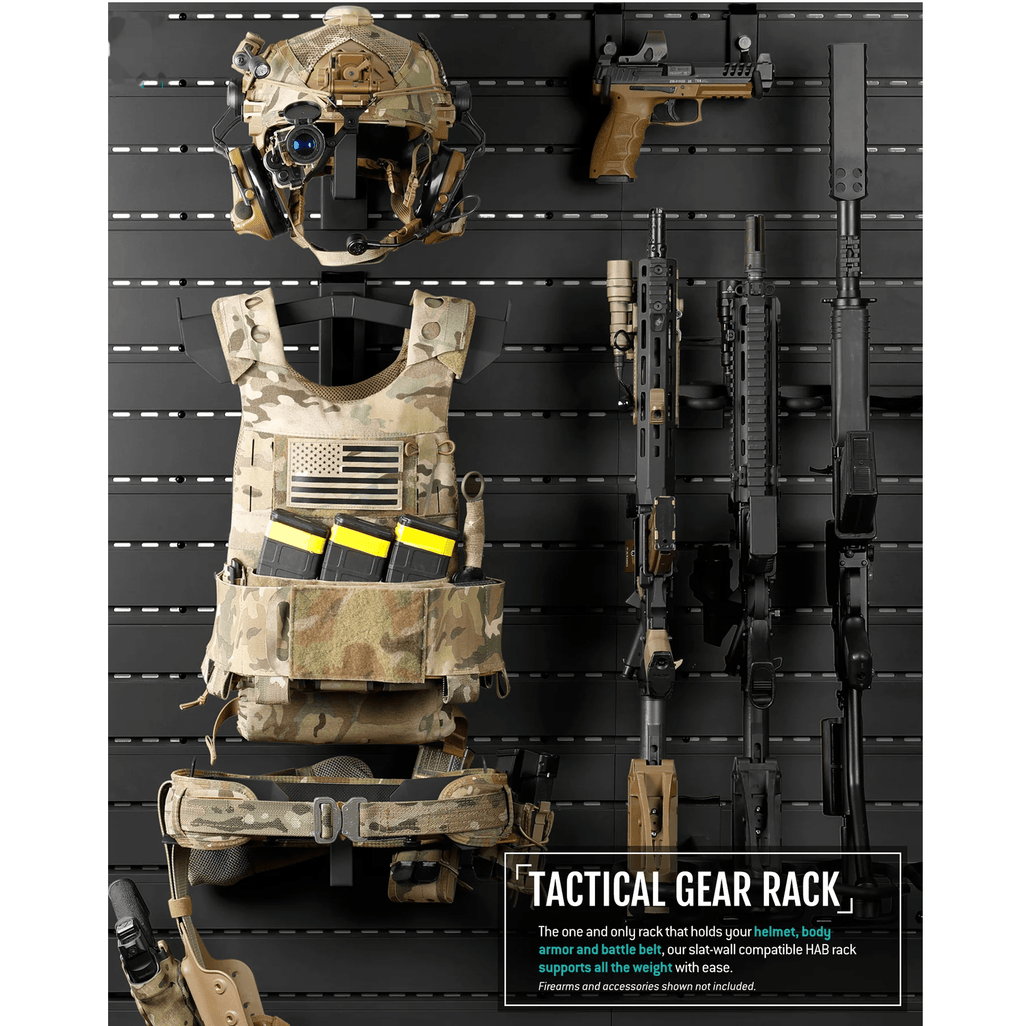 Wall Rack System - Tactical Gear Rack - PhishStones Products