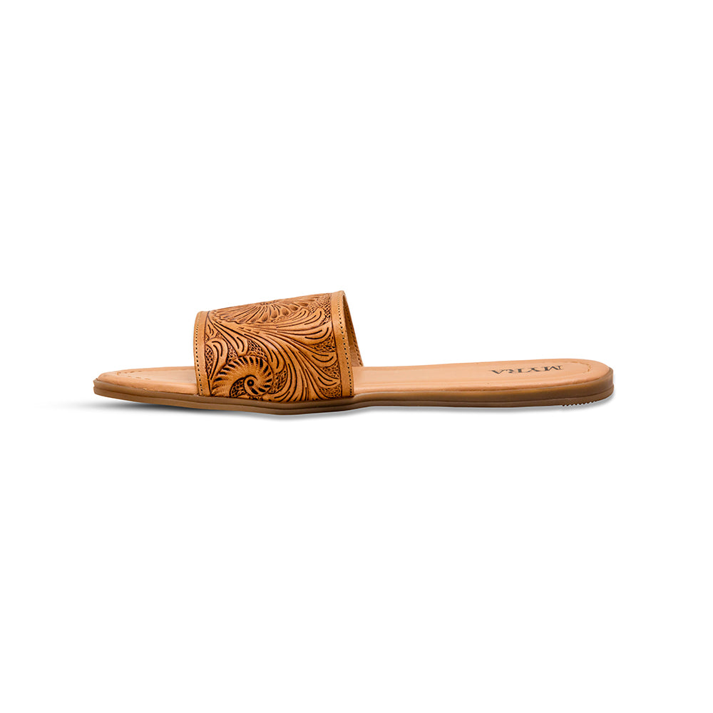 Wappal Western Hand - Tooled Sandals - PhishStones Products