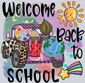 Welcome Back To School 2 - STK06406 (DTF Transfers)