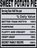 Soul Food Thanksgiving Sweet Potato Pie - STK05646 (DTF Transfers)