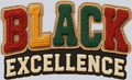 Black Excellence Faux Yarn - STK07615 (DTF Transfers)