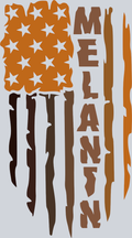 Melanin Flag Distressed - STK04168 (DTF Transfers)