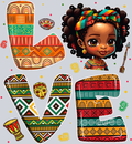 Love Black History Tribal - STK03705 (DTF Transfers)