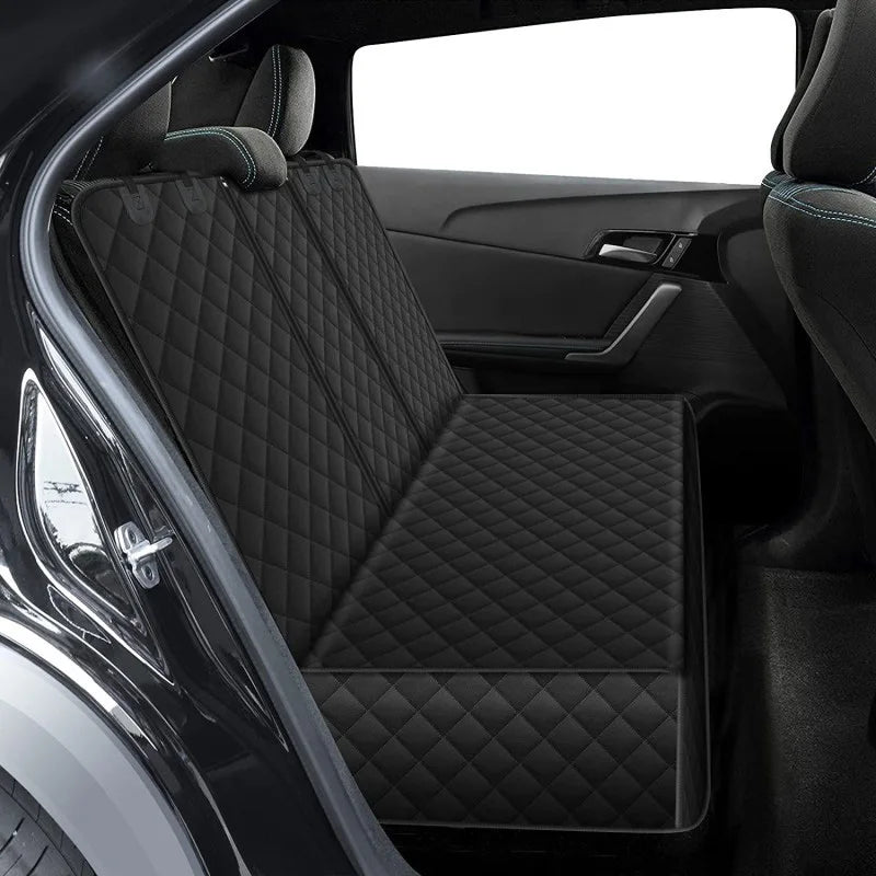 Waterproof Dog Car Seat Cover Hammock – Rear/Back Seat Pet Travel Mat, Universal Fit for Small, Medium & Large Dogs - PhishStones Products