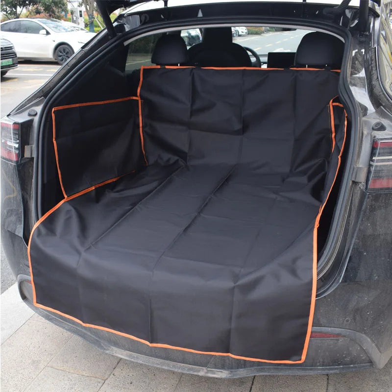 Waterproof Dog Car Seat Cover Hammock — Universal Rear Seat Protector for Small, Medium & Large Dogs, 185 x 105 x 38 cm (73 x 41 x 15 in) - PhishStones Products