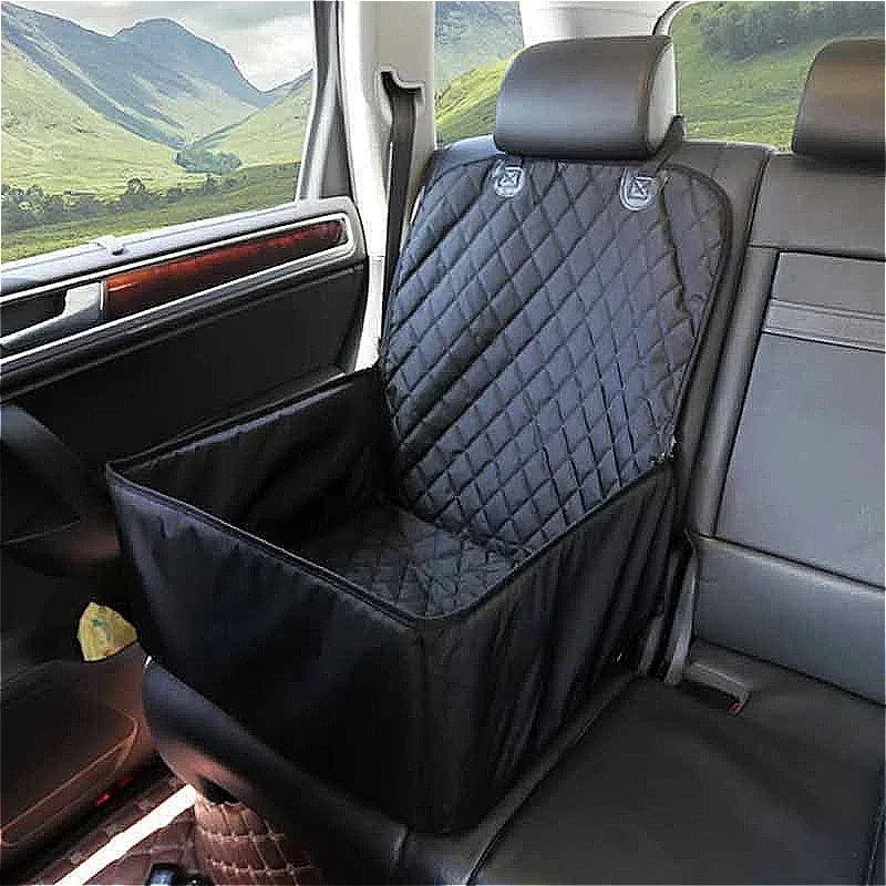 Waterproof Dog Car Seat Hammock – Universal Pet Travel Seat Cover, Wear - Resistant Carrier for Dogs & Cats - PhishStones Products