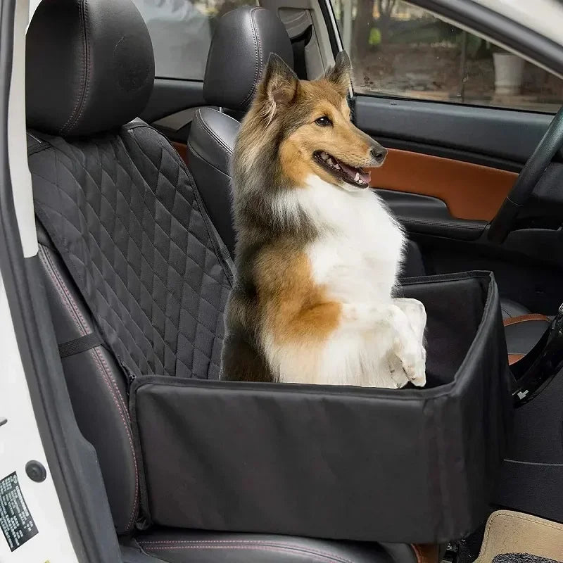 Waterproof Dog Car Seat Hammock – Universal Pet Travel Seat Cover, Wear - Resistant Carrier for Dogs & Cats - PhishStones Products