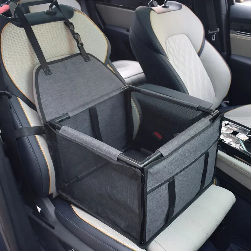 Waterproof Travel Dog Car Seat Hammock – Pet Carrier for Small & Medium Dogs (15.4 x 15.4 x 10.6 in / 39 x 39 x 27 cm) - PhishStones Products
