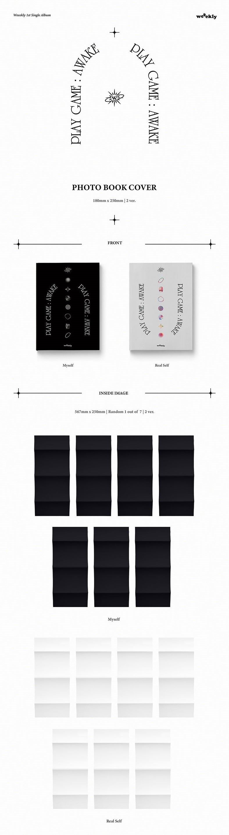 Weeekly - 1st Single Album Play Game Awake