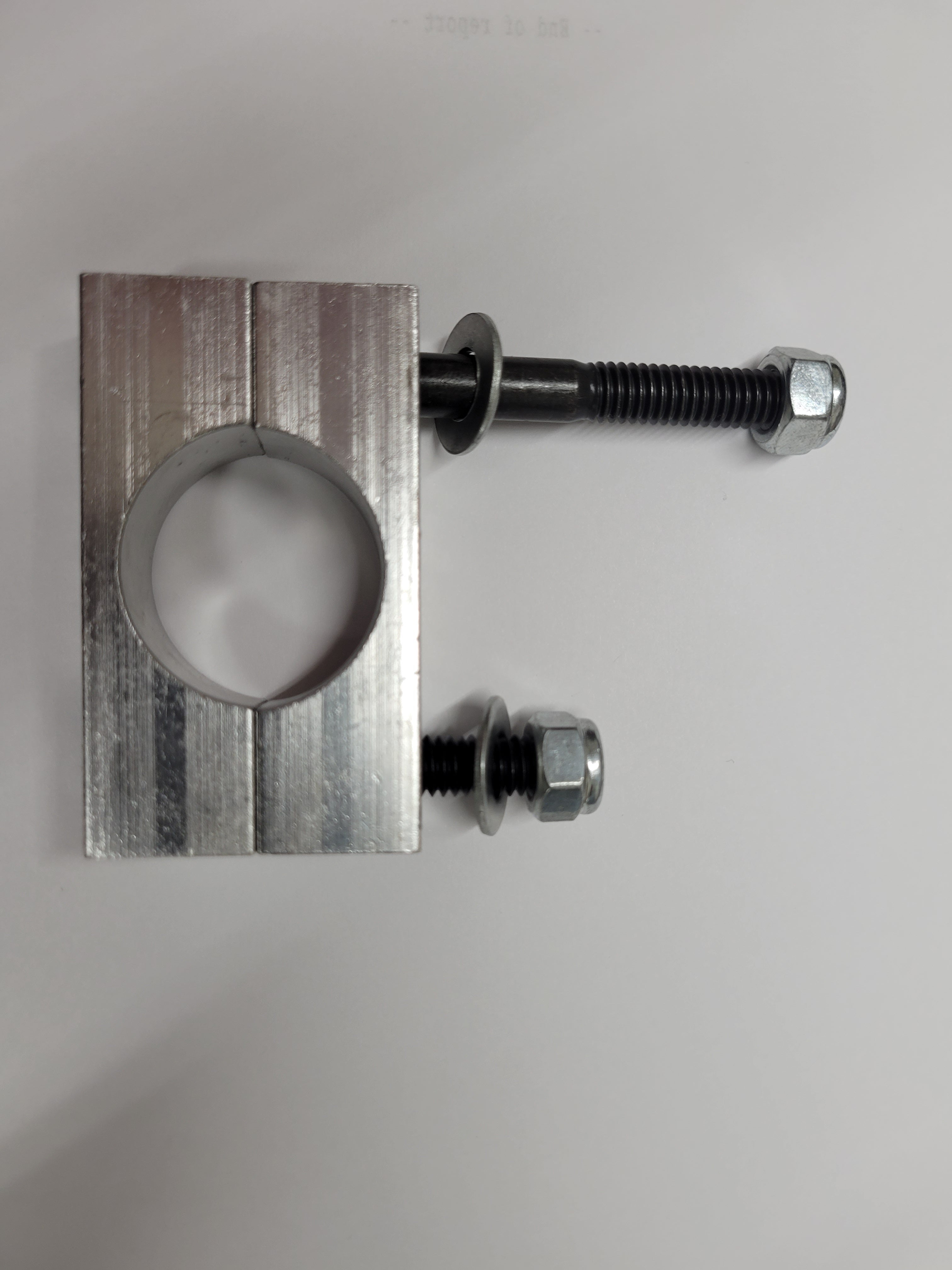1 1/8" Short Weight Bracket for Custom Kart Weight Configurations
