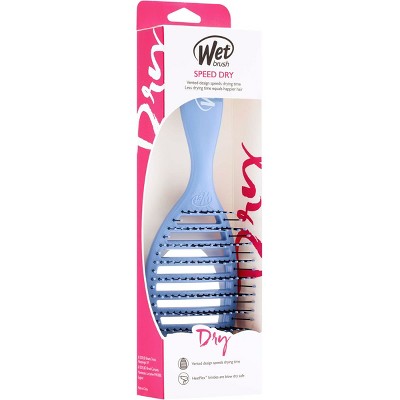 Wet Brush Speed Dry Detangler Hair Brush Solid Sky Blue - New - PhishStones Products