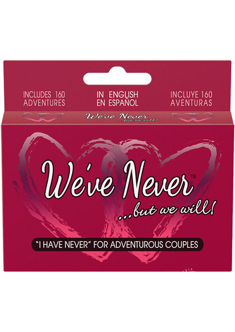We've Never ...But We Will - Couples Card Game - PhishStones Products
