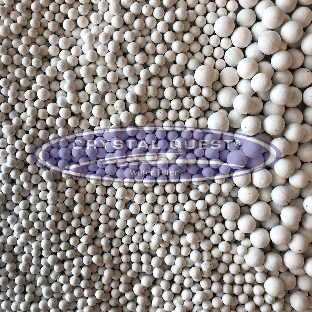 White Ceramic Balls (per pound)