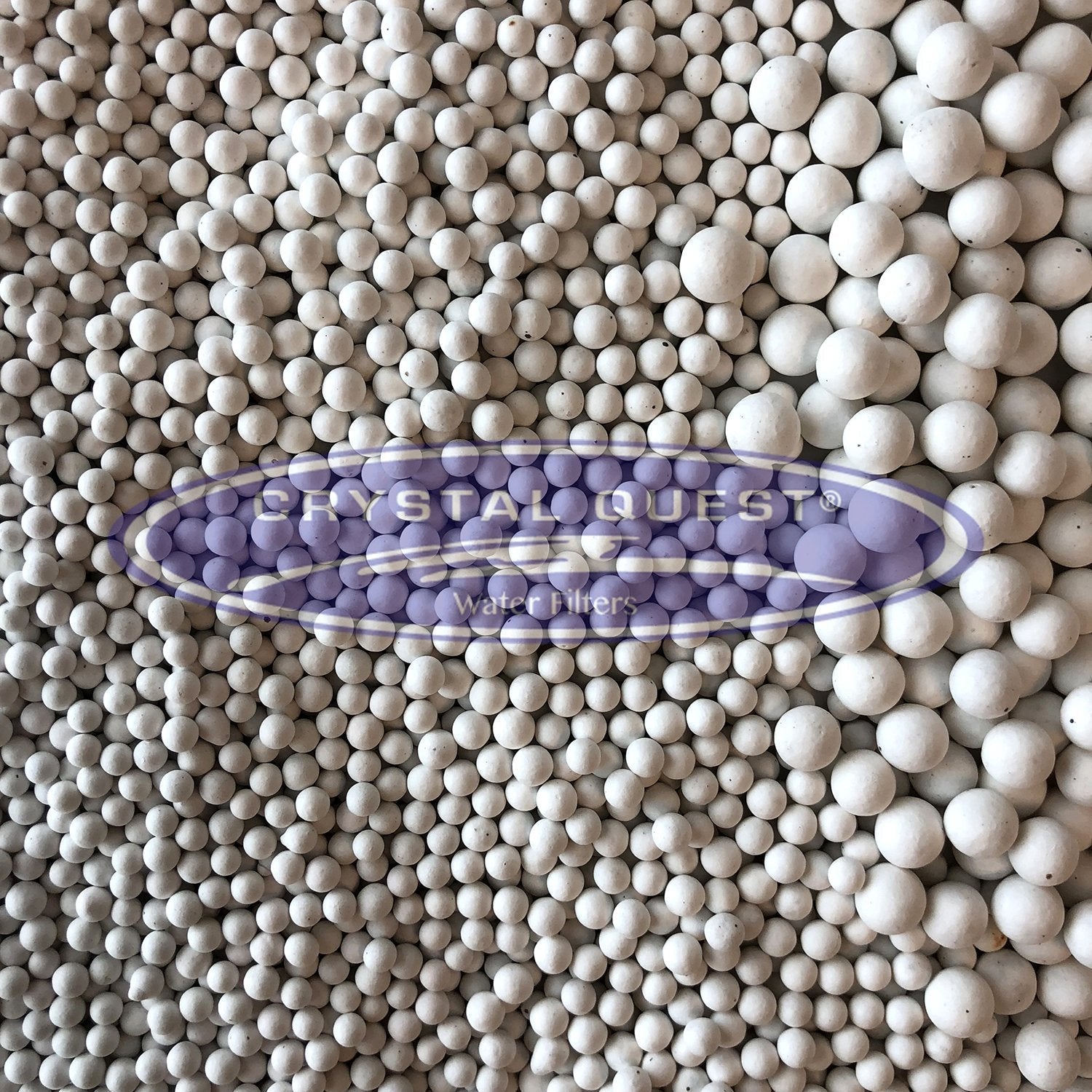 White Ceramic Balls (per pound)