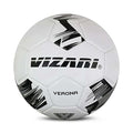 Verona Soccer Ball-White/Silver/Black