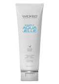 Wicked Simply Aqua Jelle Water Based Lubricant with Olive Leaf Extract