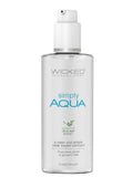 Wicked Simply Aqua Water Based Lubricant with Olive Leaf Extract