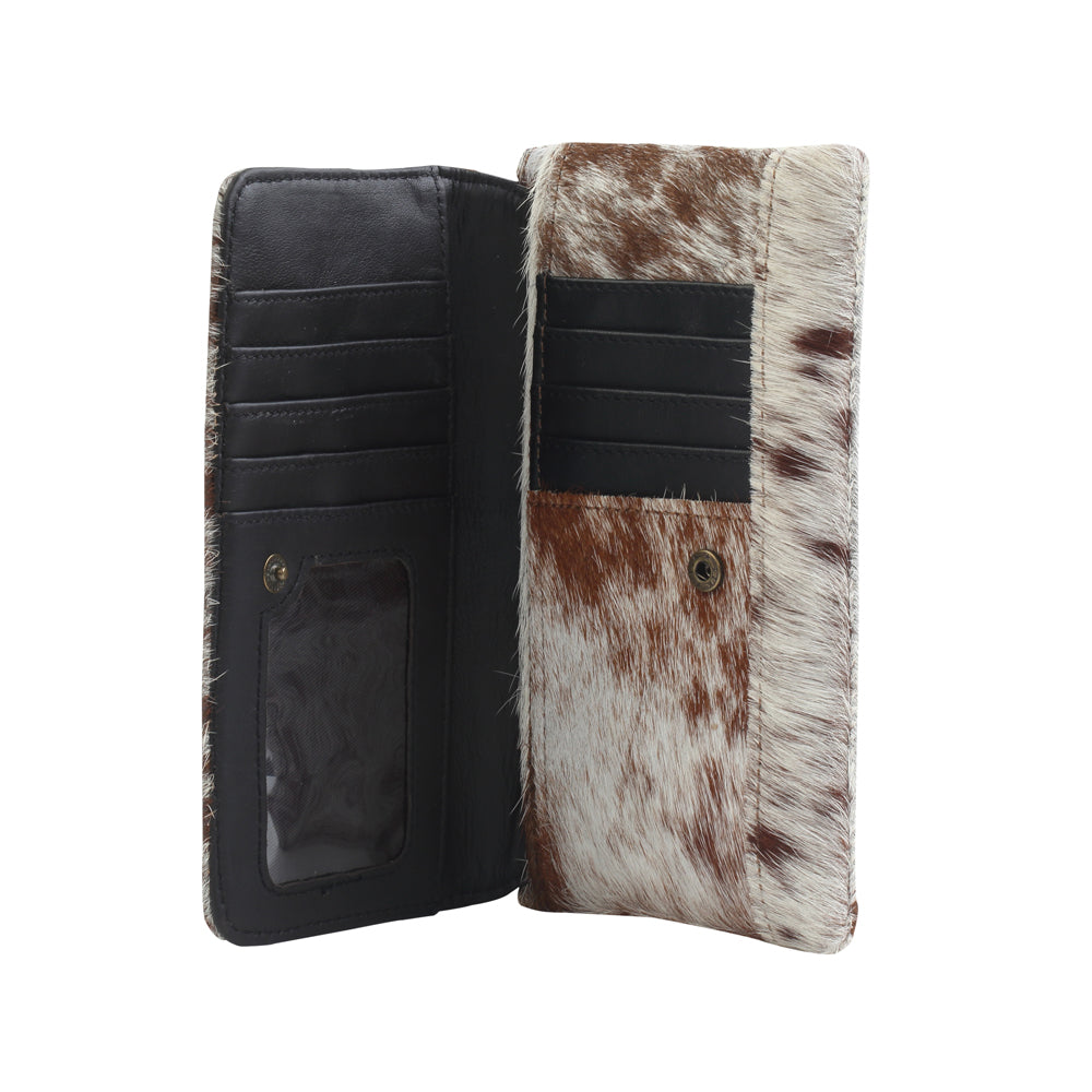 WILDFIRE LEATHER AND HAIRON WALLET - PhishStones Products