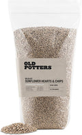 Wildlife Sunflower Hearts & Chips for Bird Feeding and Wildlife Bird attracting, Non - GMO and USA Grown, 12 lbs - PhishStones Products