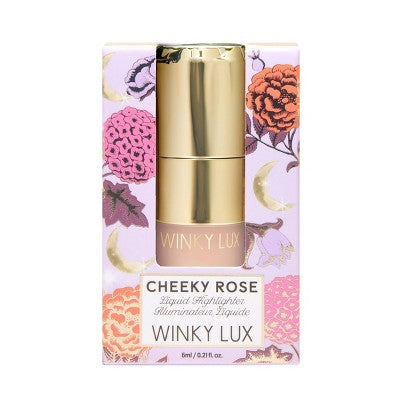 Winky Lux Cheeky Rose Liquid Highlighter Moonlight 0.21 fl oz - Imperfect Box - PhishStones Products