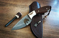 Wirecut Damascus Blade Hunting Knife - PhishStones Products