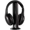 Wireless RF Headphones with Mic, Over - Ear Headsets, 98.4ft Range, Y - shaped Cable, for TV Radio CD - PhishStones Products