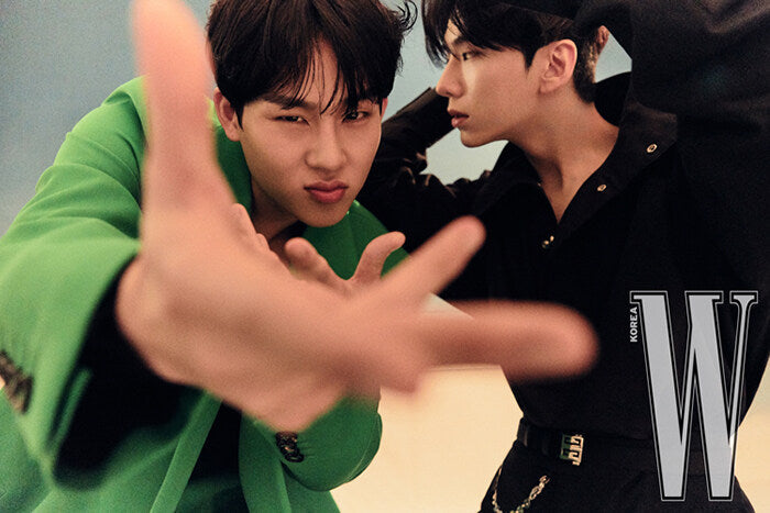 W Korea Magazine - July 2021 Issue (Cover: Park Seo Joon, Content: MONSTA X, EXO Kai)