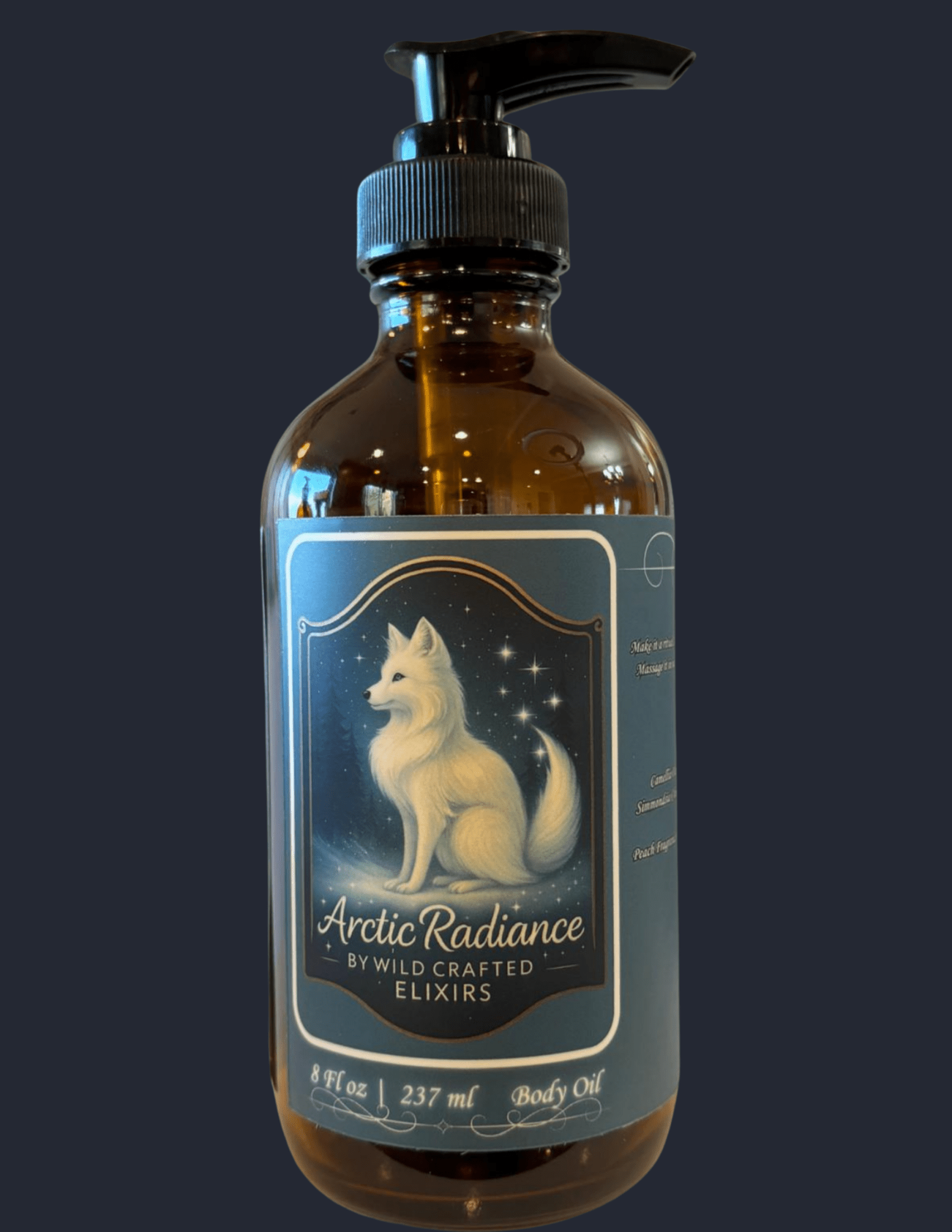 Women's Arctic Radiance Body Oil - Nourishing Moisturizer for Silky, Luminous Skin (8 fl oz) - PhishStones Products