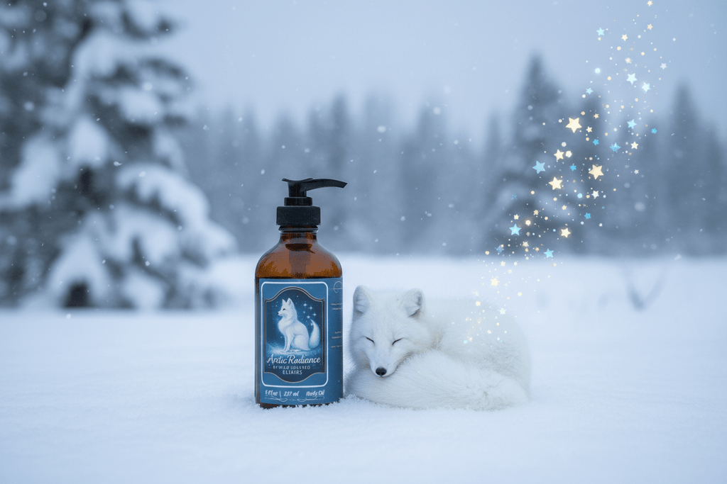 Women's Arctic Radiance Body Oil - Nourishing Moisturizer for Silky, Luminous Skin (8 fl oz) - PhishStones Products