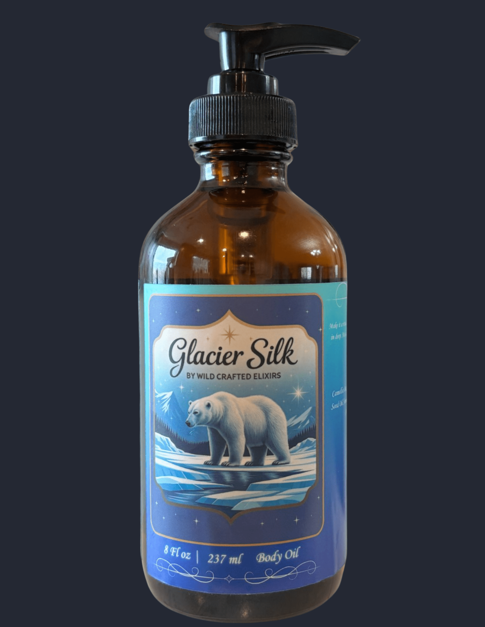 Women's Body Oil Unscented for Dry Skin with Squalene and Sea Buckthorn Oil - PhishStones Products