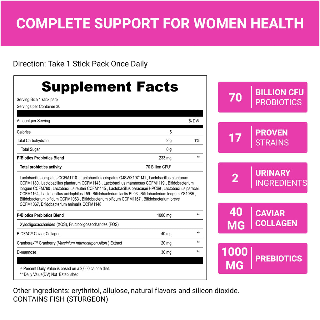 Women's Pre Probiotics Collagen - PhishStones Products