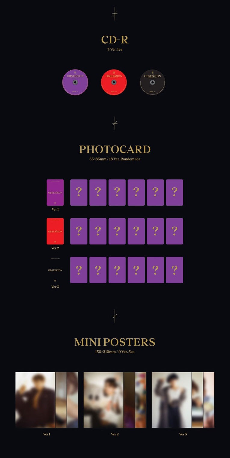 Wonho - 1st Single Album Obsession