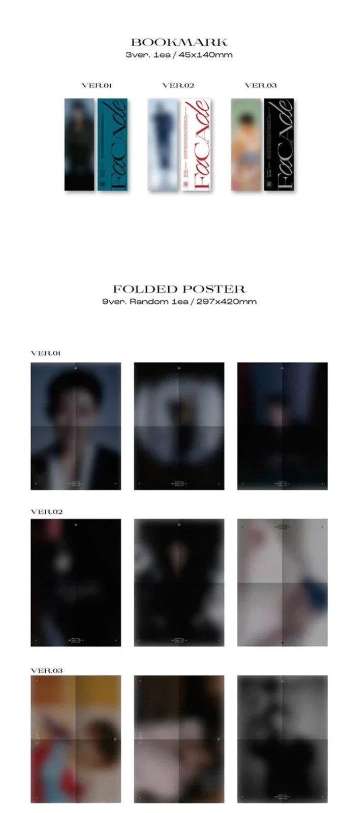 Wonho - 3rd Mini Album Facade