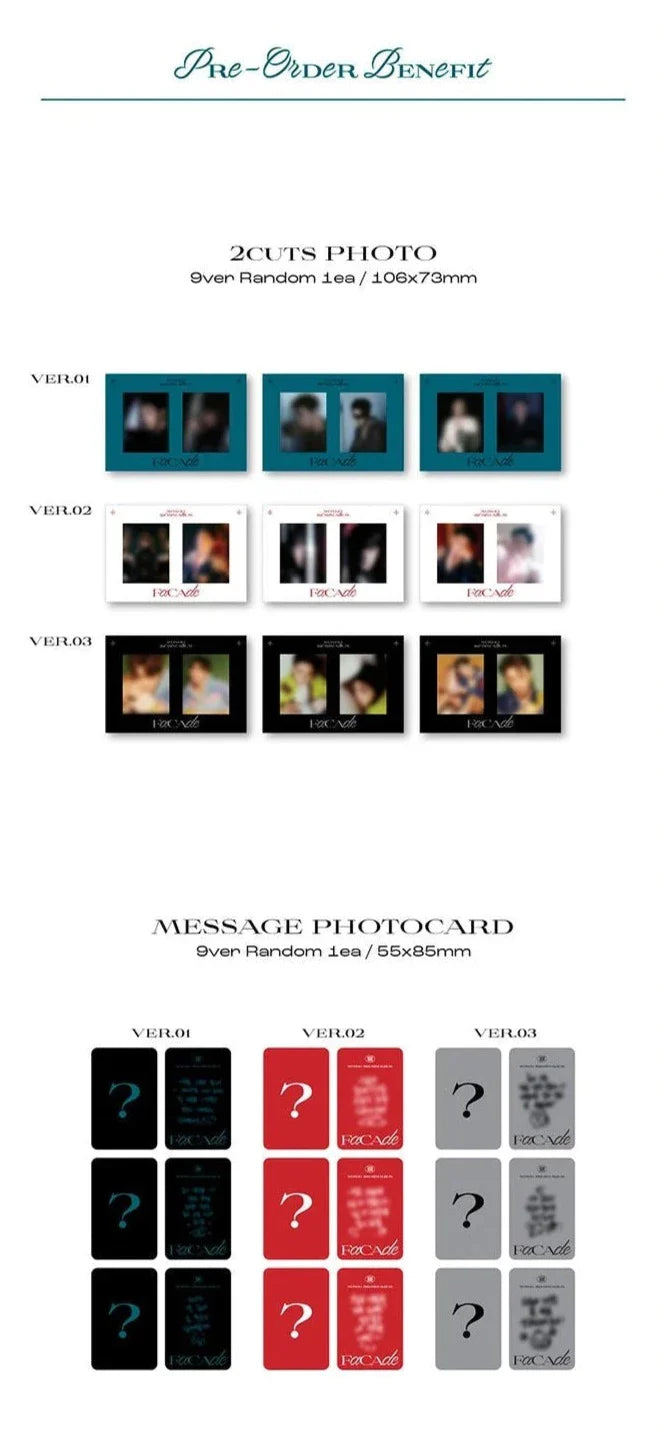 Wonho - 3rd Mini Album Facade