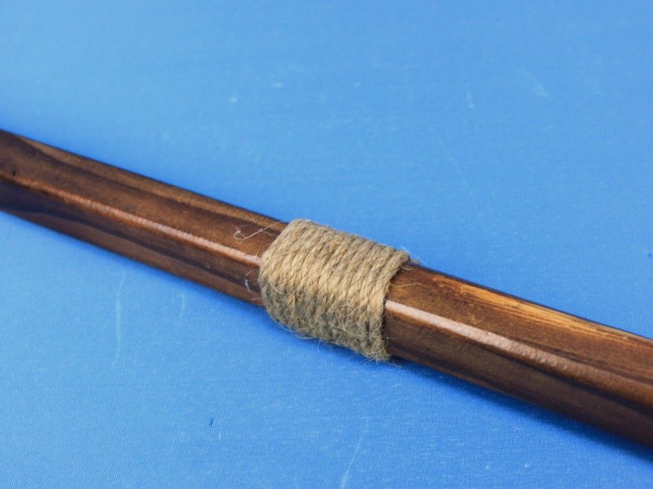 Wooden Lockwood Decorative Squared Rowing Boat Oar w/ Hooks 24""