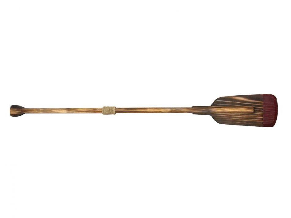 Wooden Lockwood Decorative Squared Rowing Boat Oar With Hooks 50""
