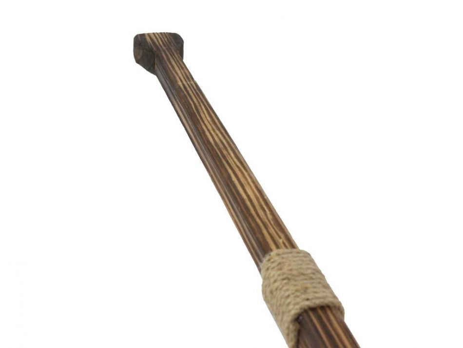 Wooden Lockwood Decorative Squared Rowing Boat Oar With Hooks 50""