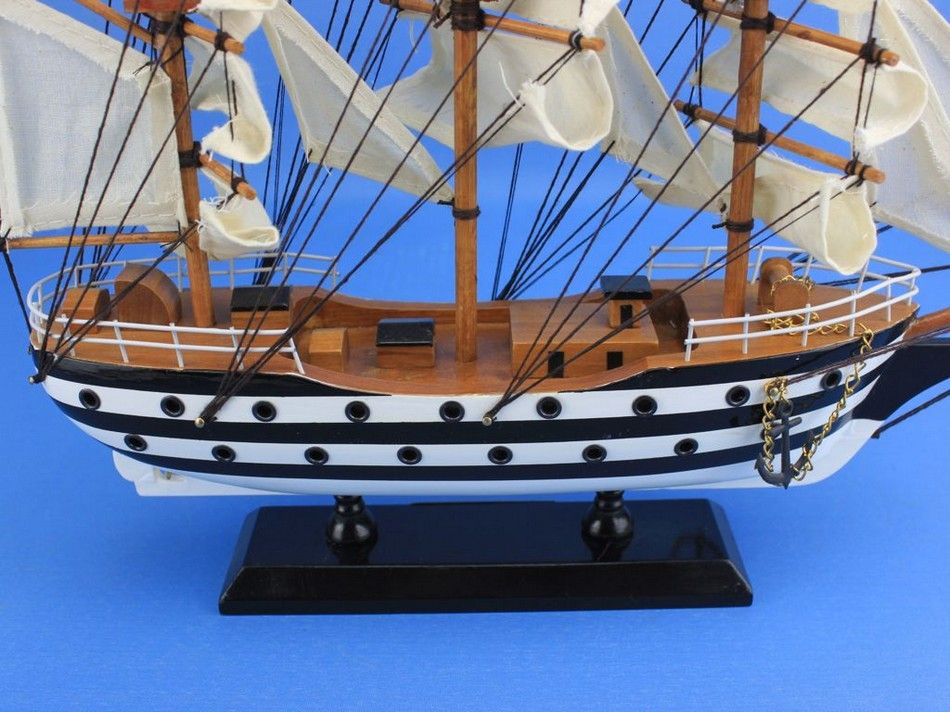 Wooden Amerigo Vespucci Tall Model Ship 15""