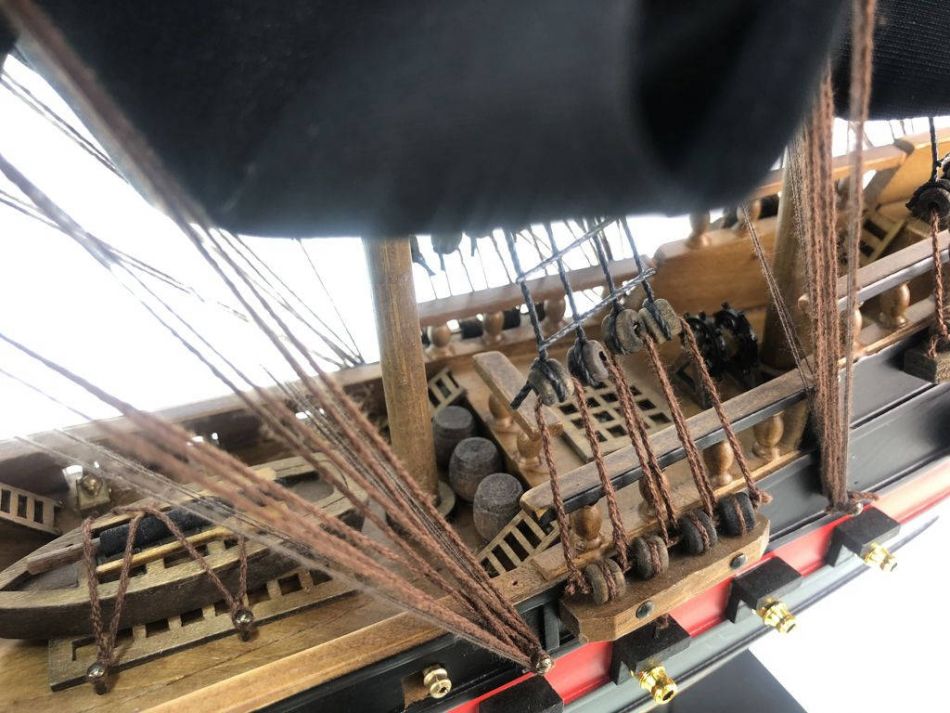 Wooden Fearless Black Sails Limited Model Pirate Ship 26""