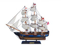 Wooden HMS Endeavour Tall Model Ship 20""