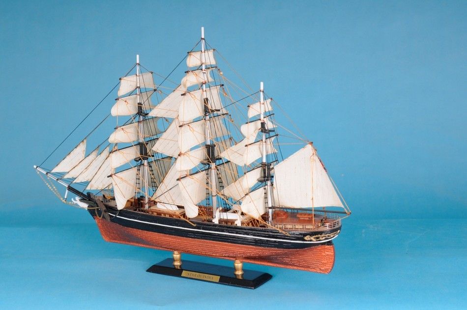 Star of India Limited Tall Model Clipper Ship 21""