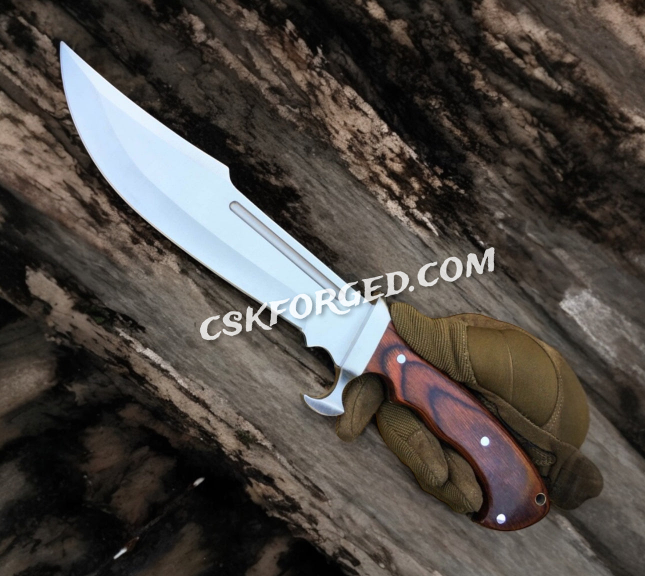 WOODLAND FIXED BLADE HUNTING KNIFE - PhishStones Products