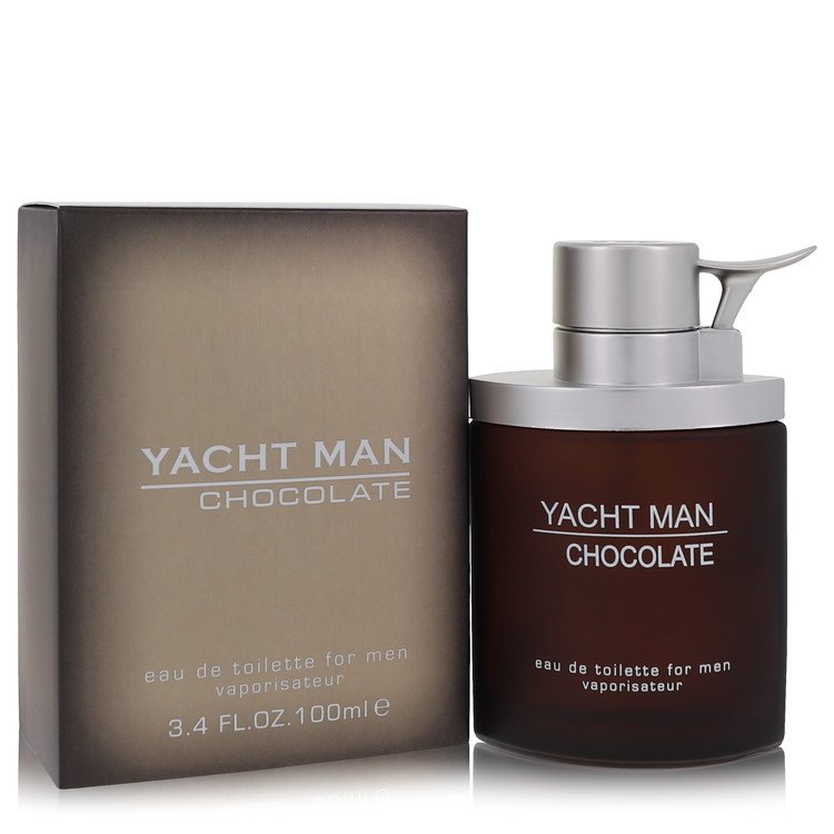 Yacht Man Chocolate by Myrurgia Eau De Toilette Spray 3.4 oz for Men - PhishStones Products