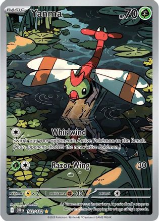 Yanma 183/182 - SV10 Destined Rivals Holofoil - PhishStones Products