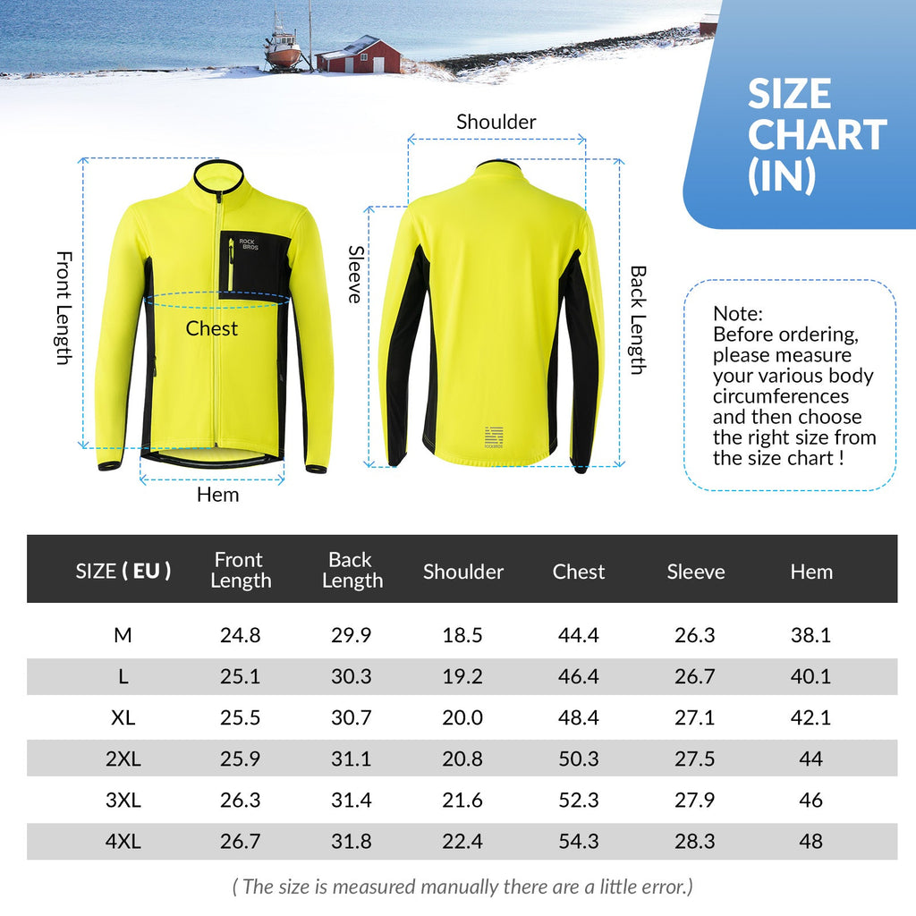 Men's Cycling Jacket & Pants Set Winter