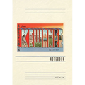 Vintage Lined Notebook Greetings from Kewanee, Illinois - Paperback
