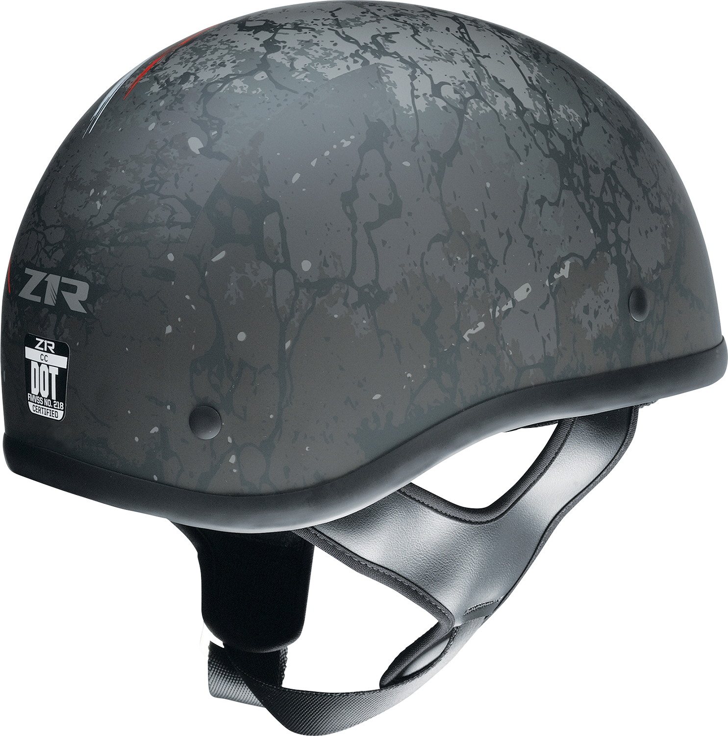 Z1R, Z1R CC Beanie Helmet Justice Model - Large, Black/Red/White/Blue - Part 0103-1406