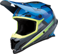 Z1R, Z1R Rise Helmet - MC, Blue/Hi-Viz, Extra Large, Part Number 0110-7196