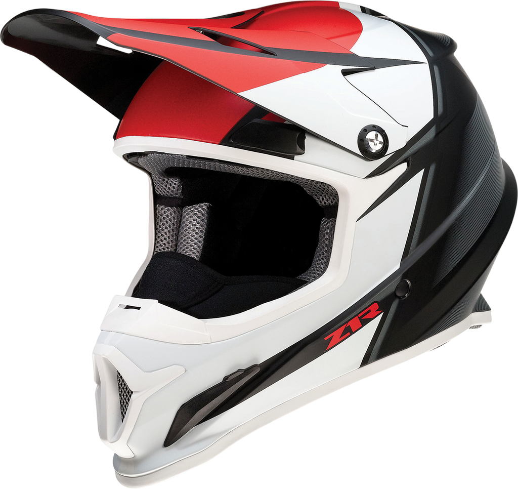 Z1R, Z1R Rise Snow Helmet - Cambio Red/Black/White Medium (Part No. 0120-0722)